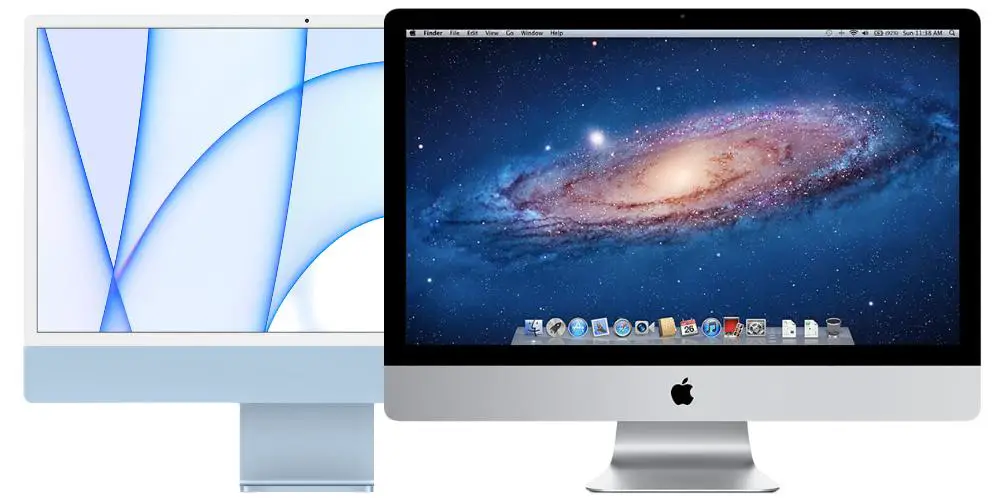 imac antiguo กับ imac 24