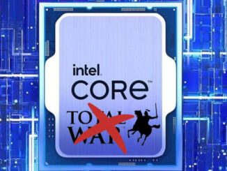 Totale oorlog met Intel-processor