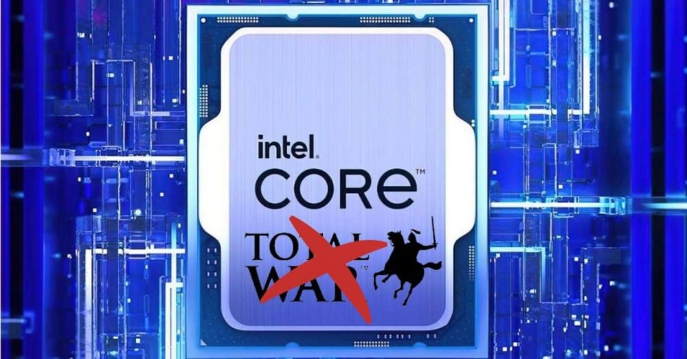 Total War med Intel-processor