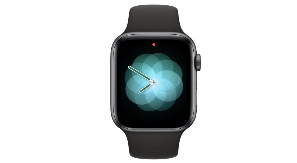 montre apple respire sphère