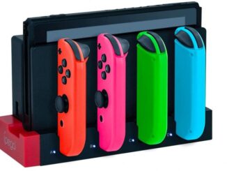 Tilbehør til at holde din Switch Joy-Con altid opladet