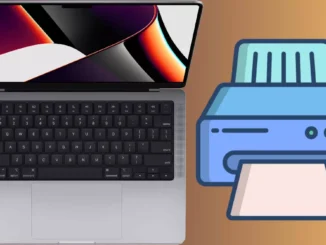 قم بتوصيل الطابعة بجهاز mac