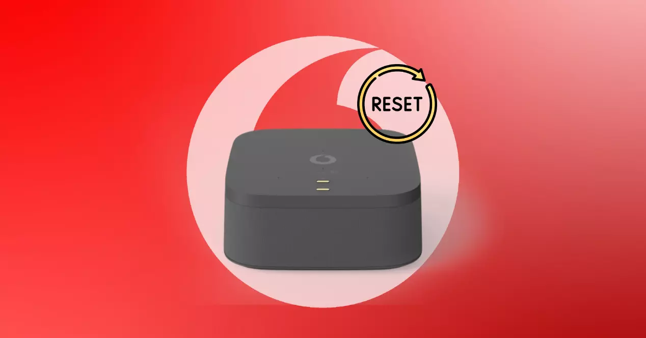 reimpostare il router