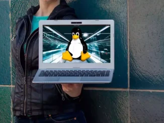 Linux yüklü dizüstü bilgisayar