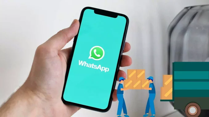 Whatsapp zabírá místo