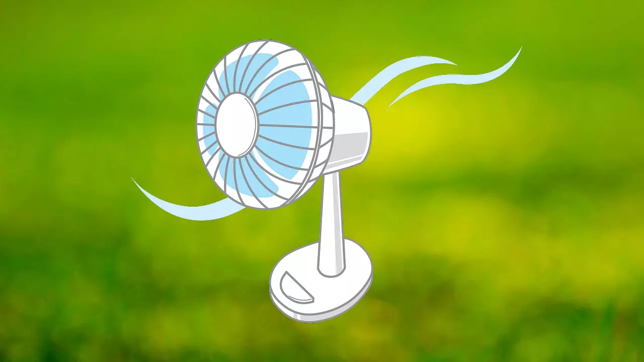 where to put the fan