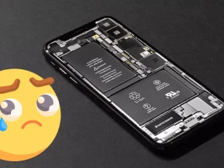 batterijstatus van iPhone laag