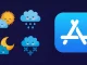 iPhoneの天気予報
