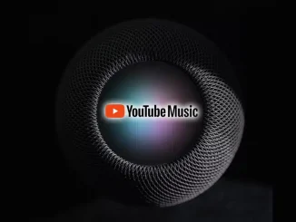 homepod de música do youtube