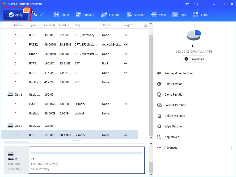 Disk Format Tool