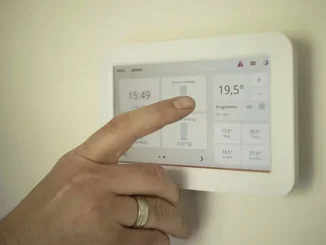temperatura della casa intelligente