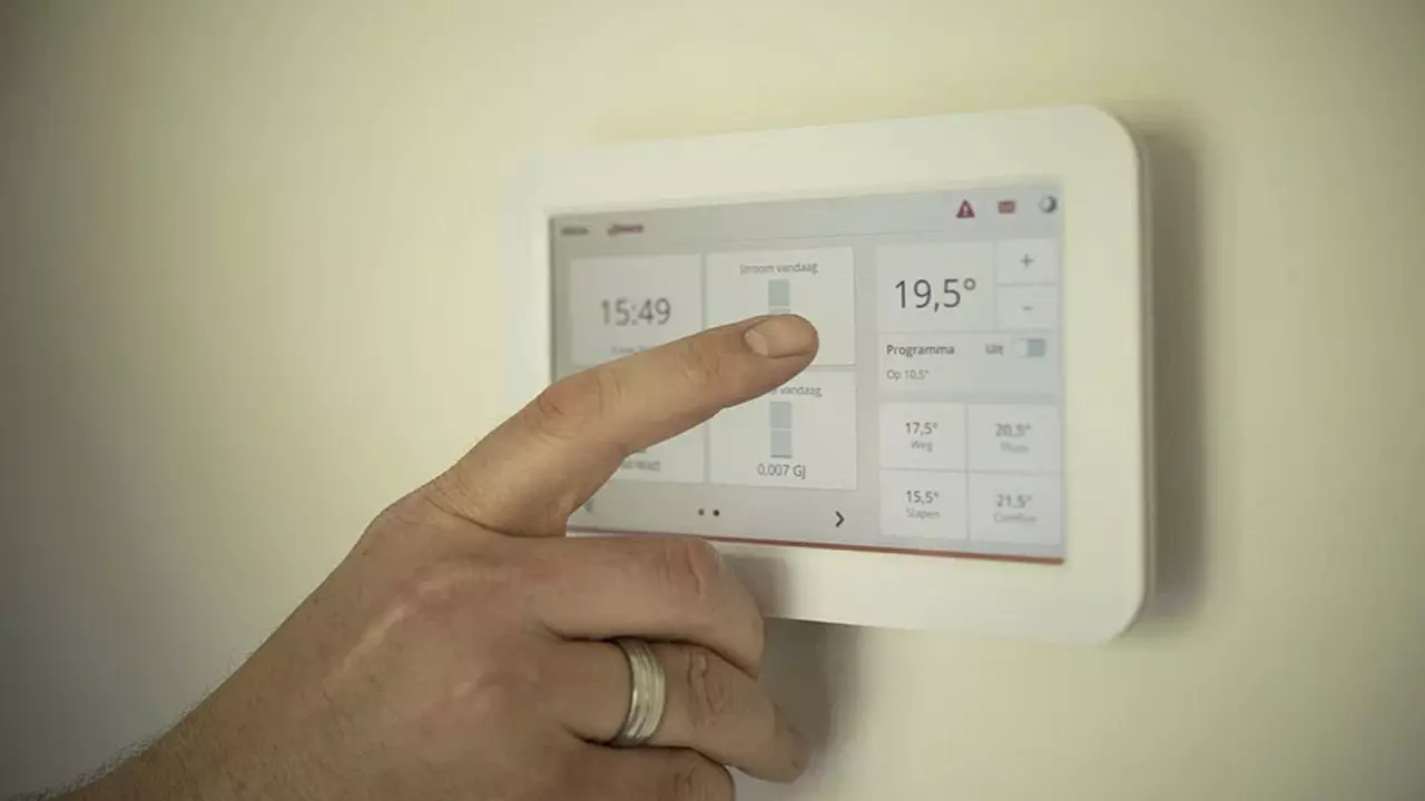 température de la maison intelligente