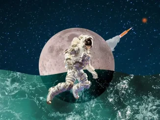 astronauts moon