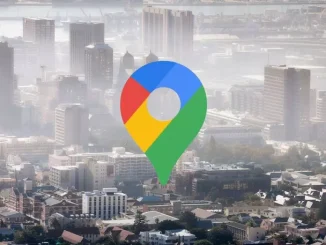 google maps không khí