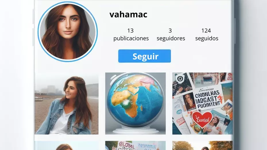 インスタグラムの偽プロフィール