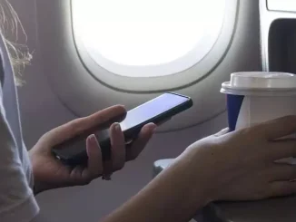 iPhone im Flugzeug