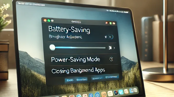 Boost Your Laptop’s Battery