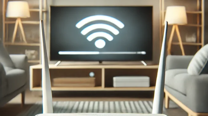 Wi-Fi stängs av under streaming