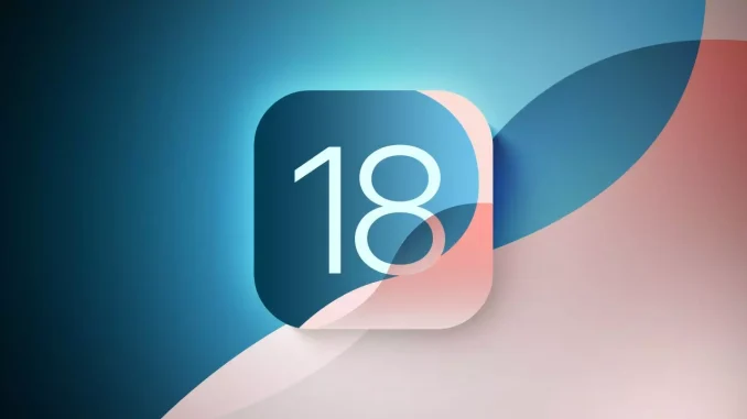 iOS 18 로고