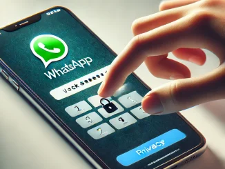 password-beskyttet WhatsApp