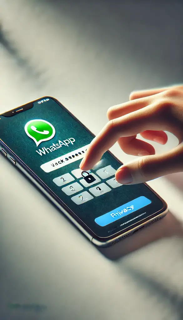 password-protected WhatsApp