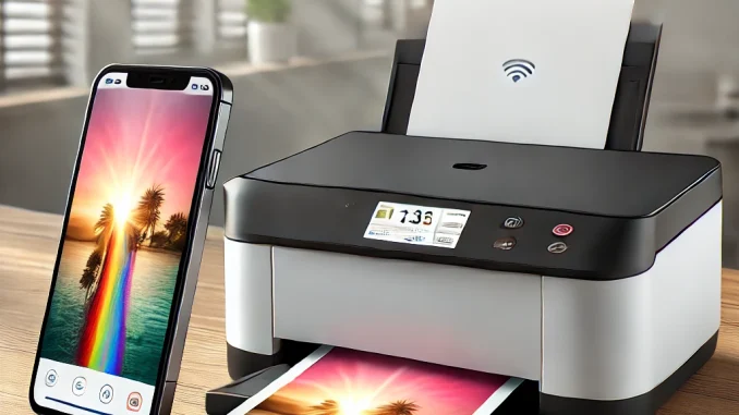 wireless photo printing