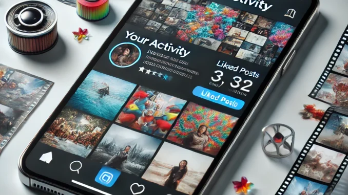 A smartphone screen showing an Instagram profile menu