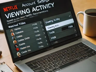 Netflix settings to reset recommendations